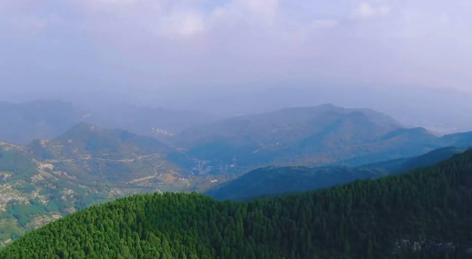 山东泰山望五连胜收官(济南市中区青桐山村：引项目 兴产业“森林氧吧”迎客来)