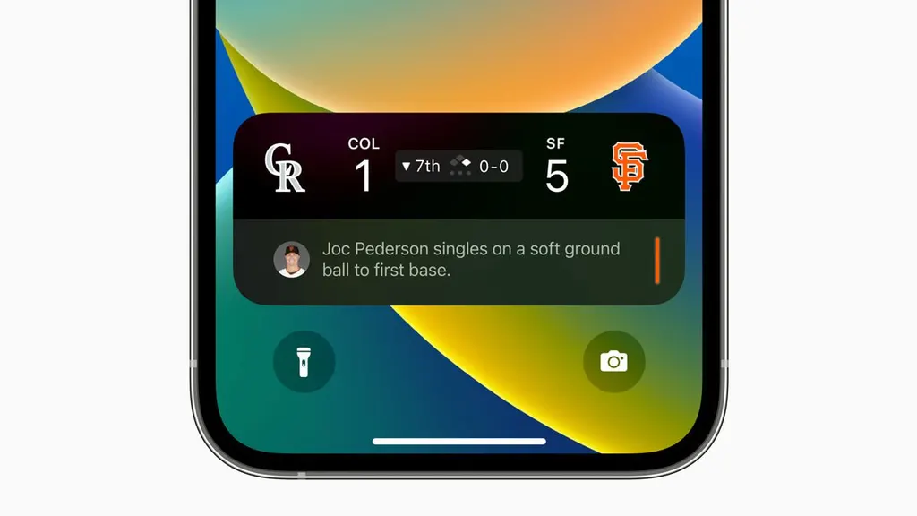 即時足球比賽的照片哪里找（iOS 16.1新特性：可在鎖屏界面實時顯示賽事比分、外賣訂單等）