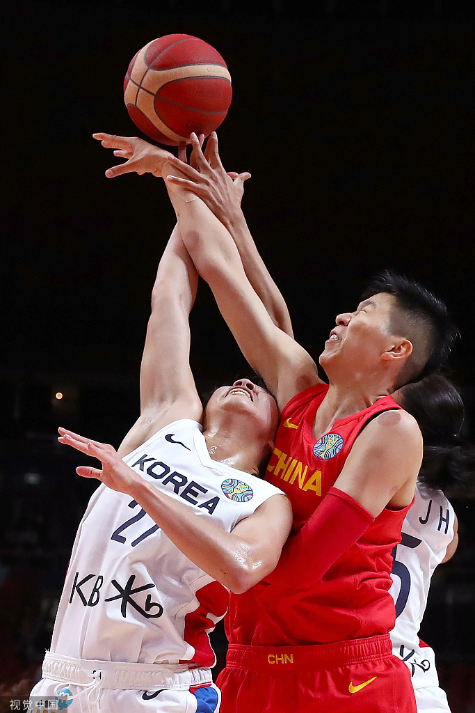 女篮亚洲杯2019中国(命中率超60%！中国女篮大胜韩国63分，世界杯开门红)