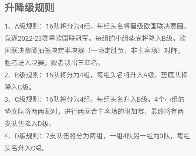 欧洲杯小组赛出线名额（欧国联A级D组积分榜：荷兰13分居首，末轮不净负3球即可出线）