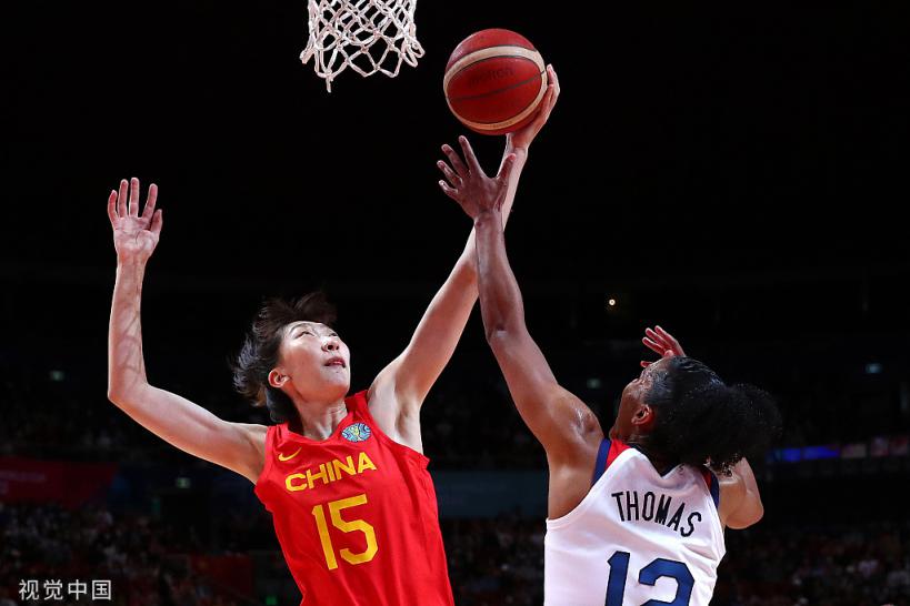 中国女篮打出气势！14分惜败美国，遭遇世界杯首场失利