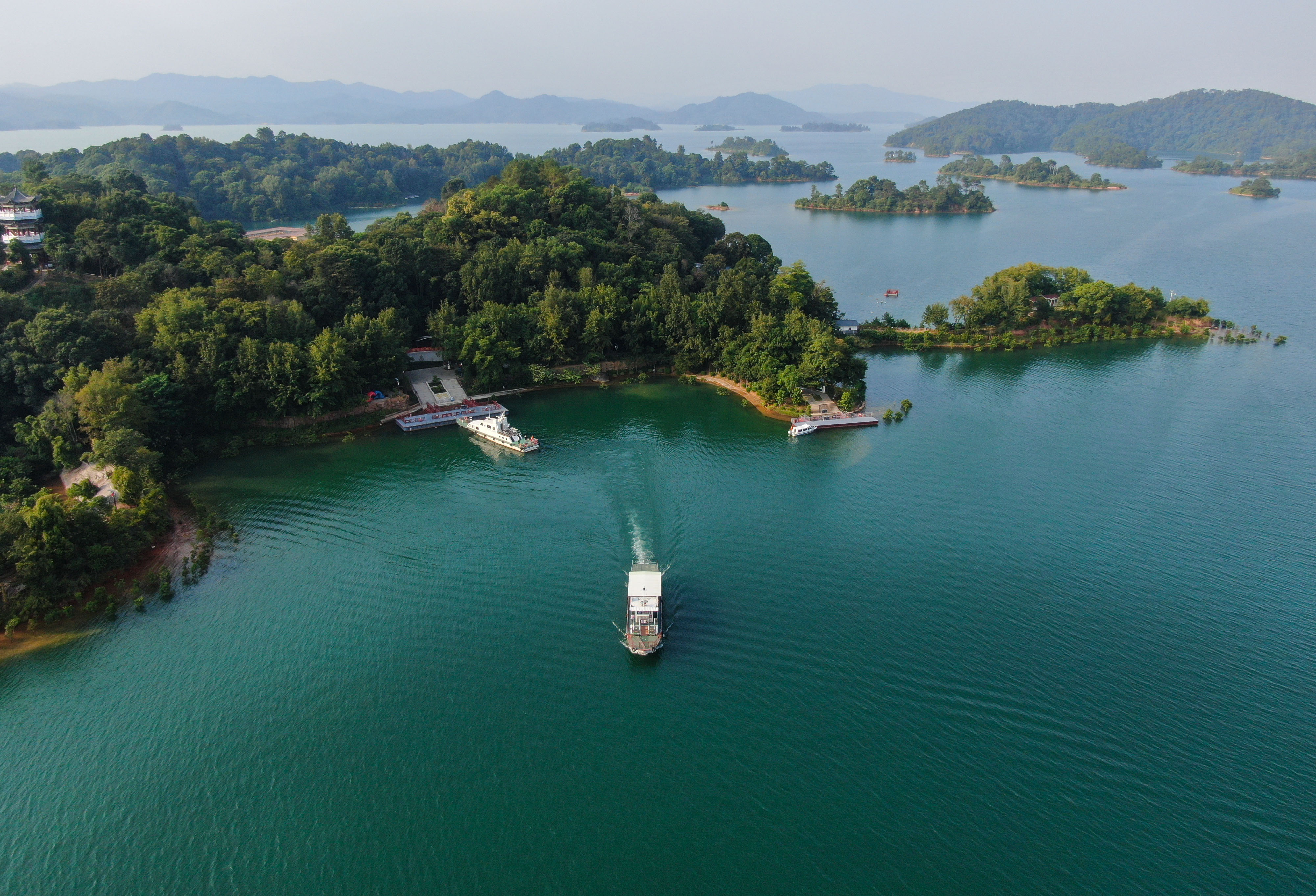 万绿湖 美景图片