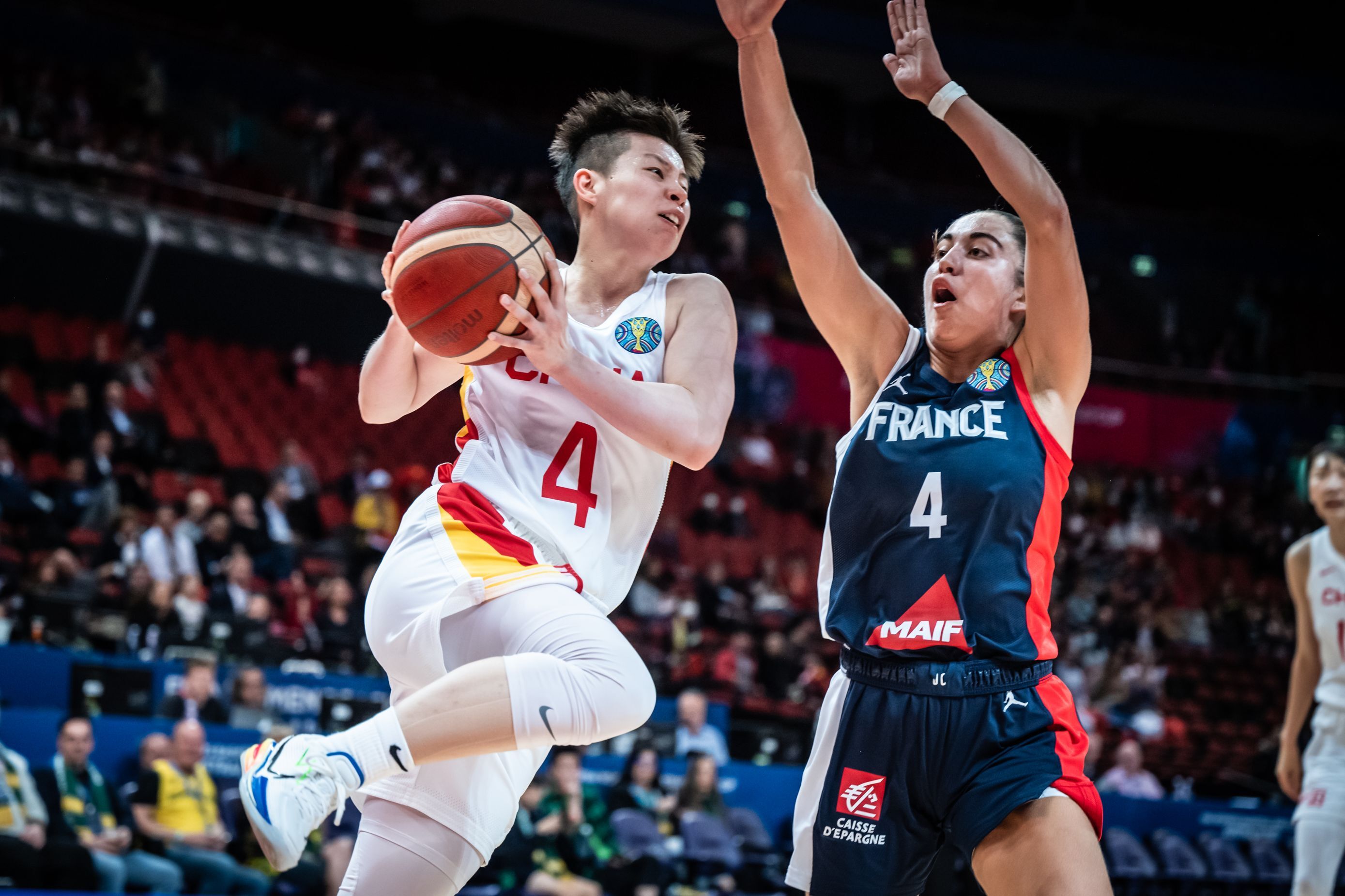 2022年世界杯女篮对法国(全力备战巴黎奥运会丨女篮世界杯 中国战胜法国晋级四强)