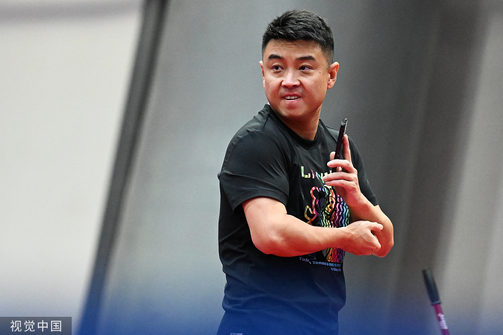 2021现任国乒教练名单王皓(国乒男队夺冠是基本操作,为巴黎奥运选人才