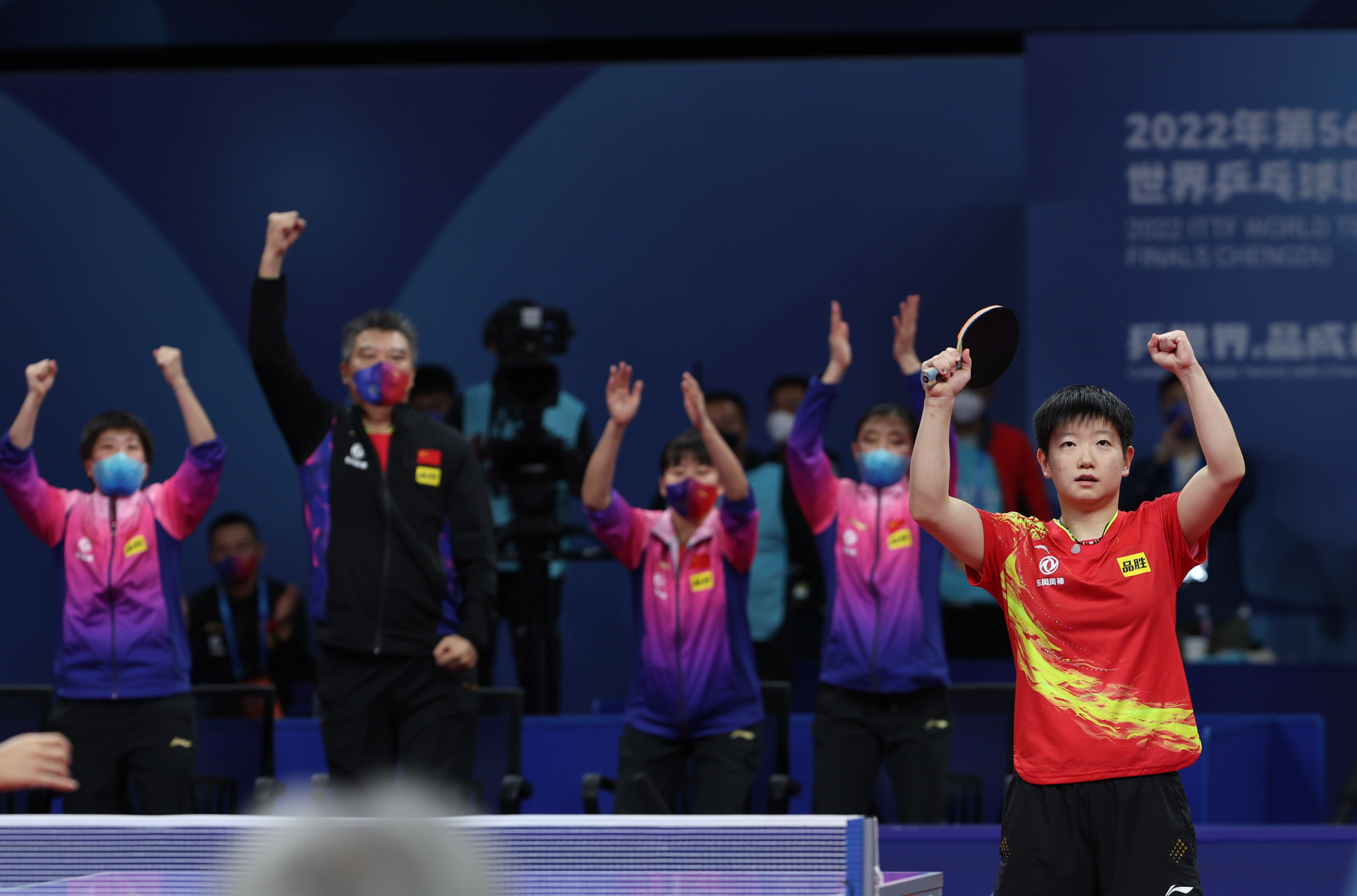 （体育）乒乓球——世乒赛团体赛：中国女队夺冠(4)