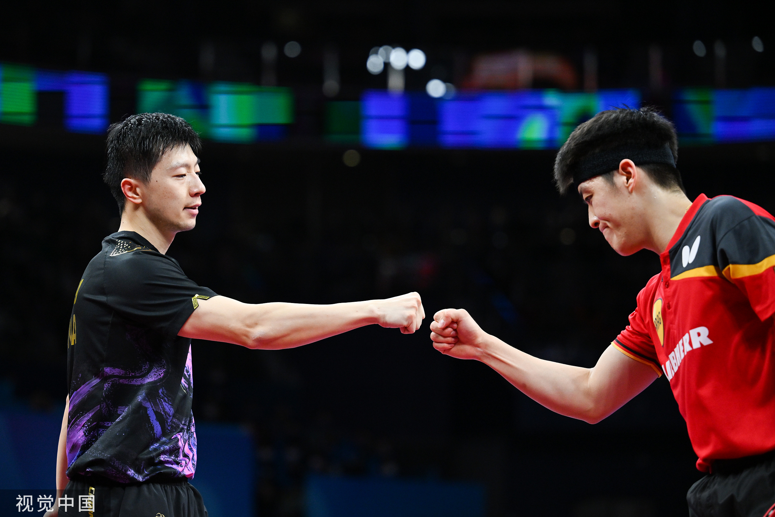 德国队闯入乒乓男团决赛(3比0横扫德国队!