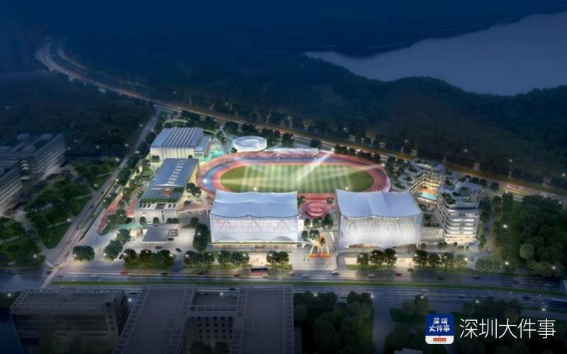 坪山国际网球中心（坪山体育聚落项目开工建设，预计2025年底完工）
