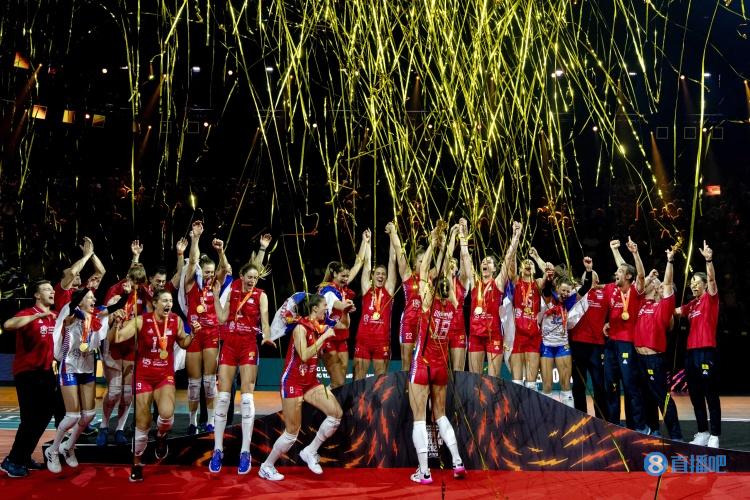 全胜夺冠！女排世锦赛：塞尔维亚3-0巴西，卫冕世锦赛冠军