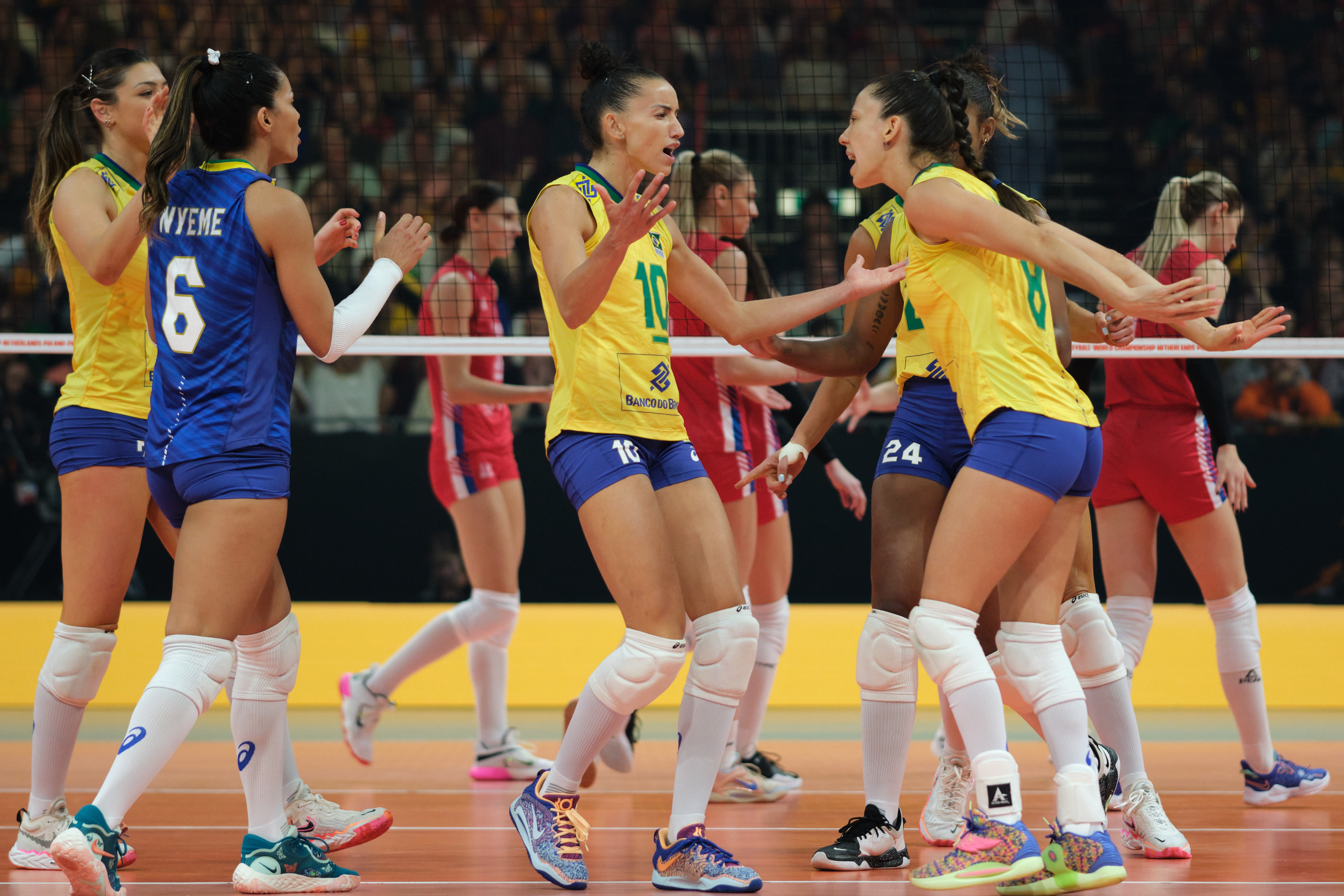 （体育）排球——女排世锦赛：塞尔维亚夺冠