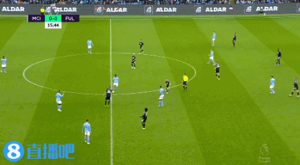 曼城20富勒姆（半场-阿尔瓦雷斯破门坎塞洛红点套餐佩雷拉点射 曼城暂1-1富勒姆）