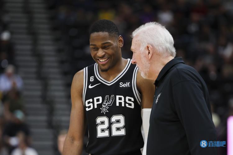 # 波波nba# 本场砍生涯新高的22分5助攻！波波谈布兰纳姆：他越来越有侵略性