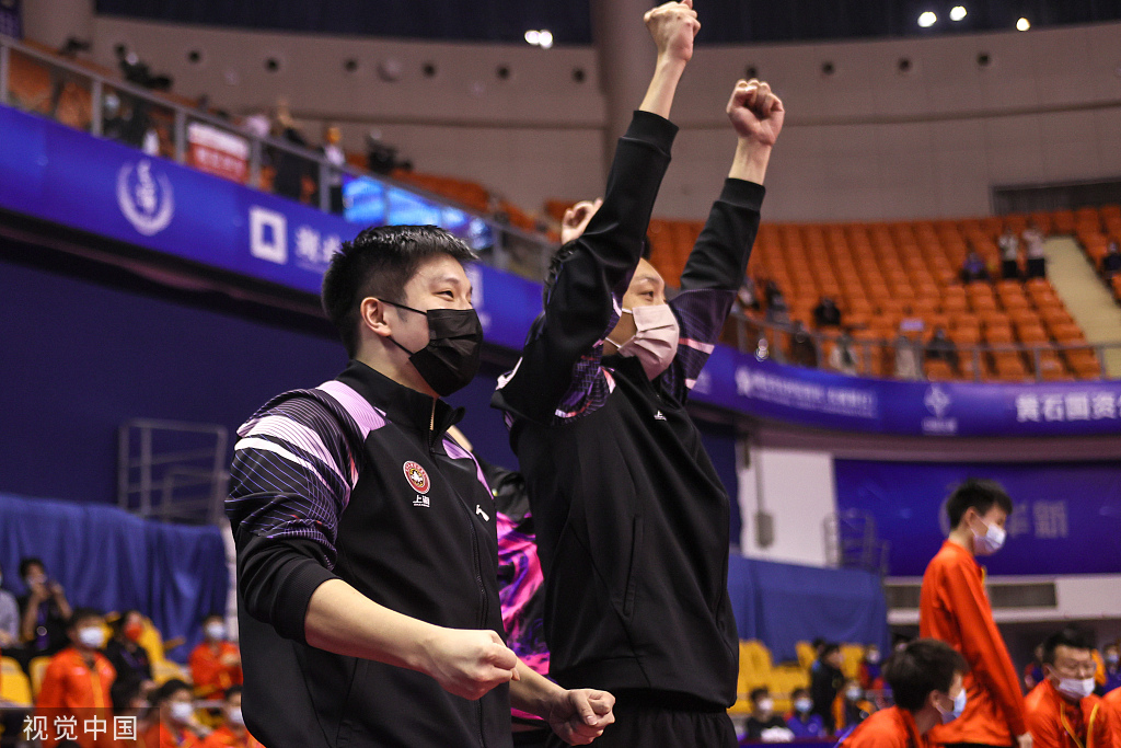 乒乓球团体赛决赛打几局（拿世界冠军容易，拿全国冠军太难！乒乓球全锦赛，神仙打架）-趣拿体育