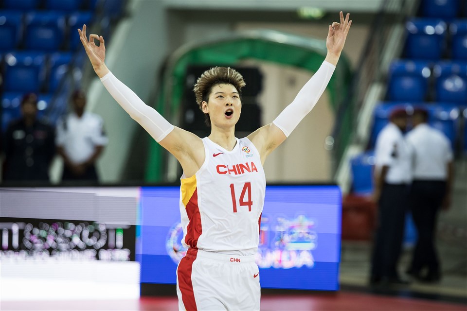 世界杯籃球中國圖片（世預賽第五窗口期兩連勝 中國男籃提前晉級世界杯）