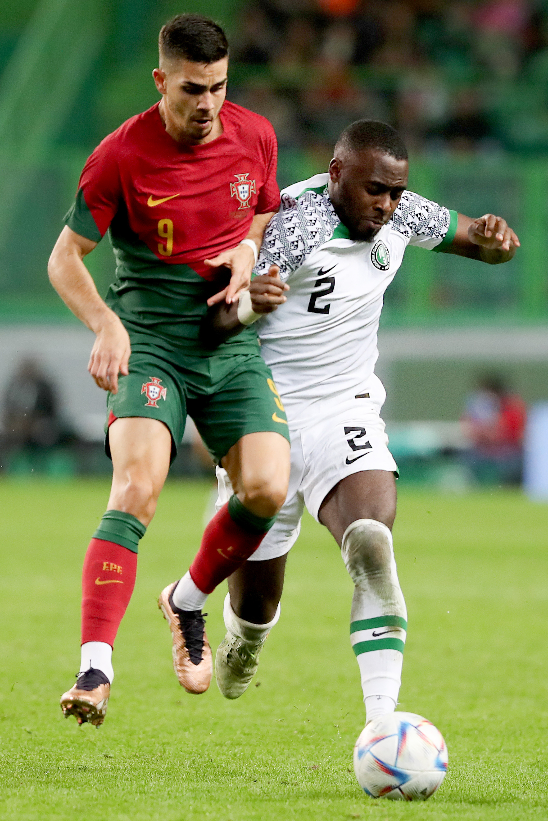 （体育）足球——友谊赛：葡萄牙胜尼日利亚