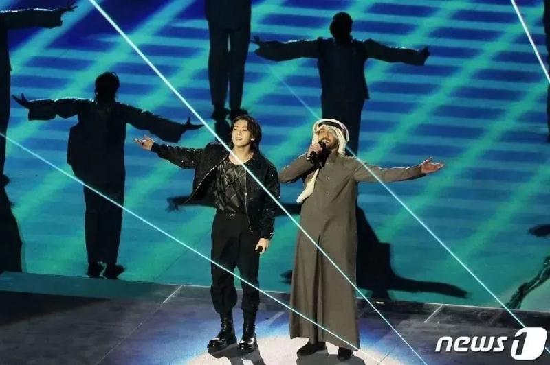 2002世界杯官方專輯（韓國防彈團成員與卡塔爾歌手開幕式共唱主題曲，世界杯為何選中田柾國？）