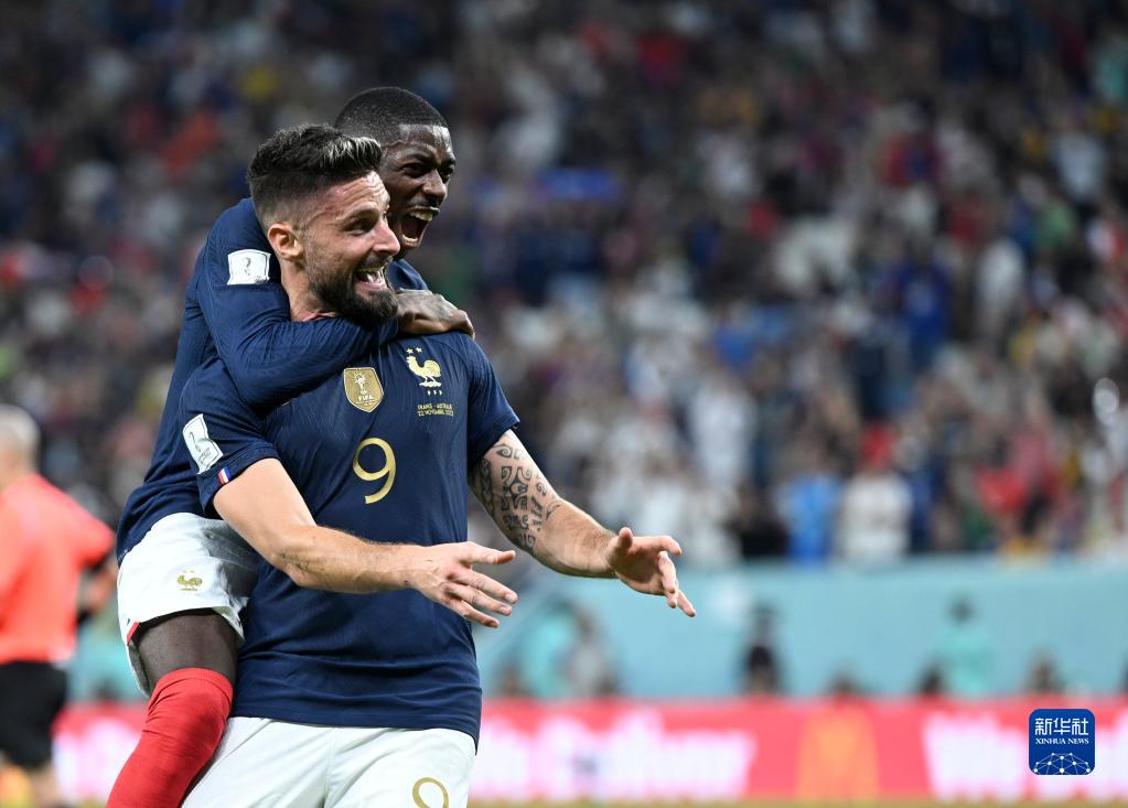 卡塔尔世界杯 | D组：法国胜澳大利亚