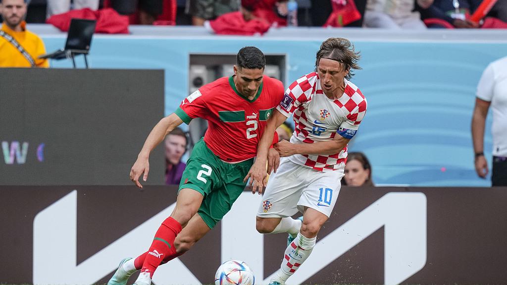 又是一场0-0，摩洛哥战平上届世界杯亚军克罗地亚