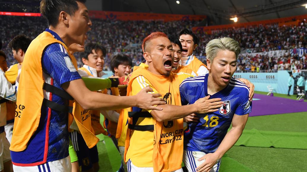 日本國家隊世界杯成績（日本隊2比1逆轉取勝，如今亞洲球隊是德國隊的世界杯夢魘）