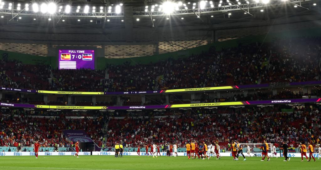 卡塔尔世界杯｜西班牙七球完胜哥斯达黎加