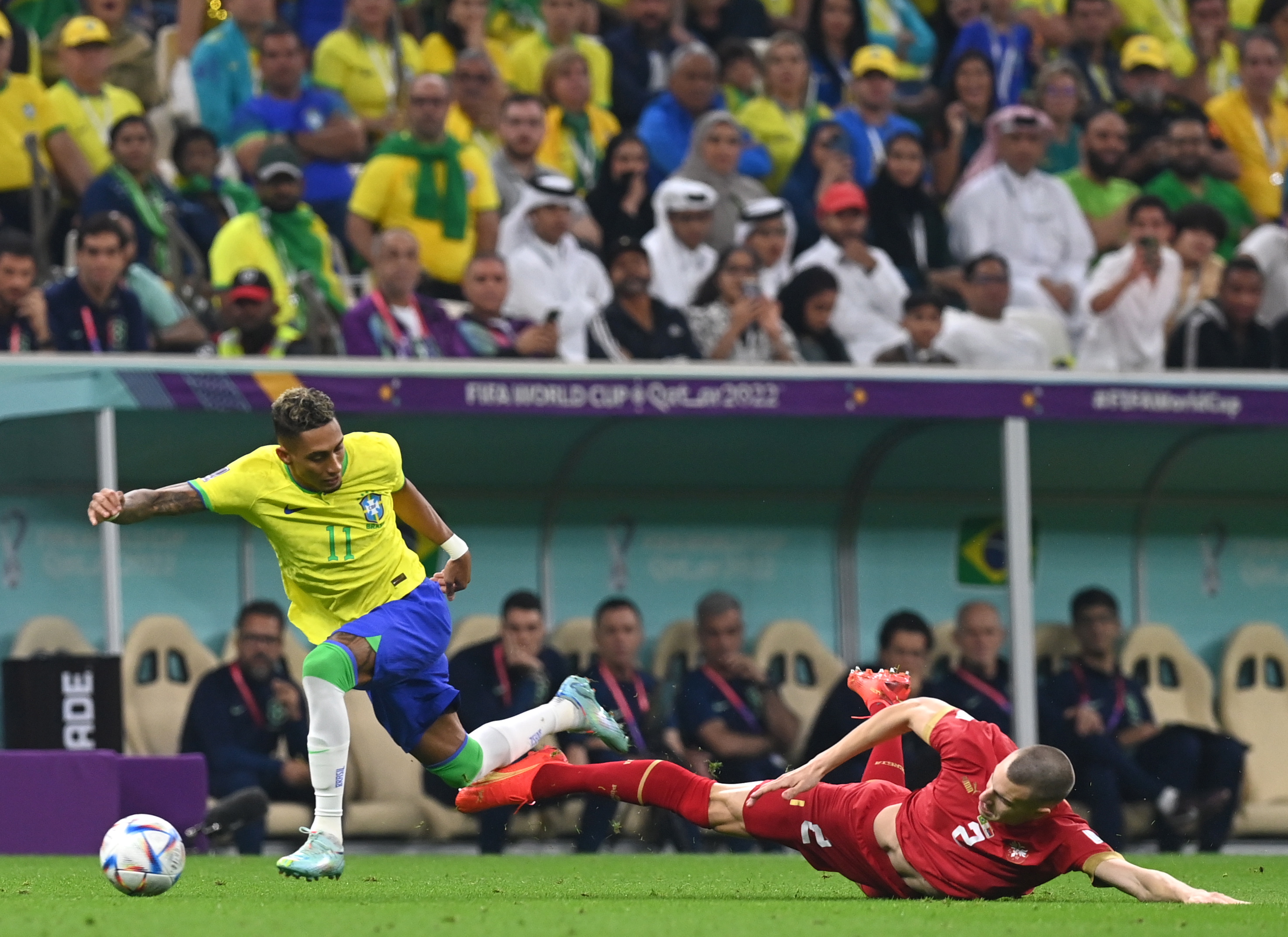 世界杯g组比赛（（外代二线）卡塔尔世界杯-G组：巴西战胜塞尔维亚）