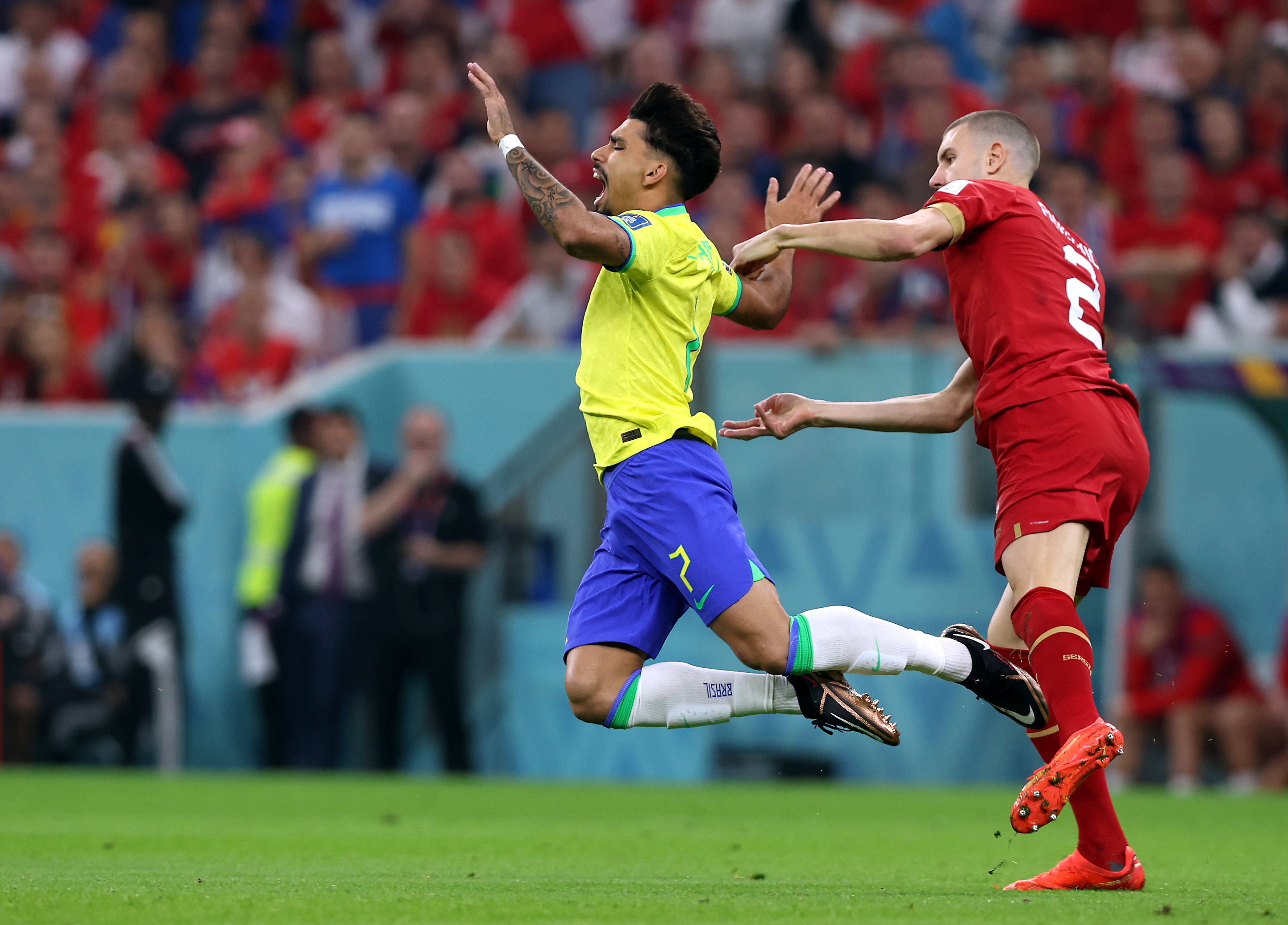 世界杯g组比赛（（外代二线）卡塔尔世界杯-G组：巴西战胜塞尔维亚）