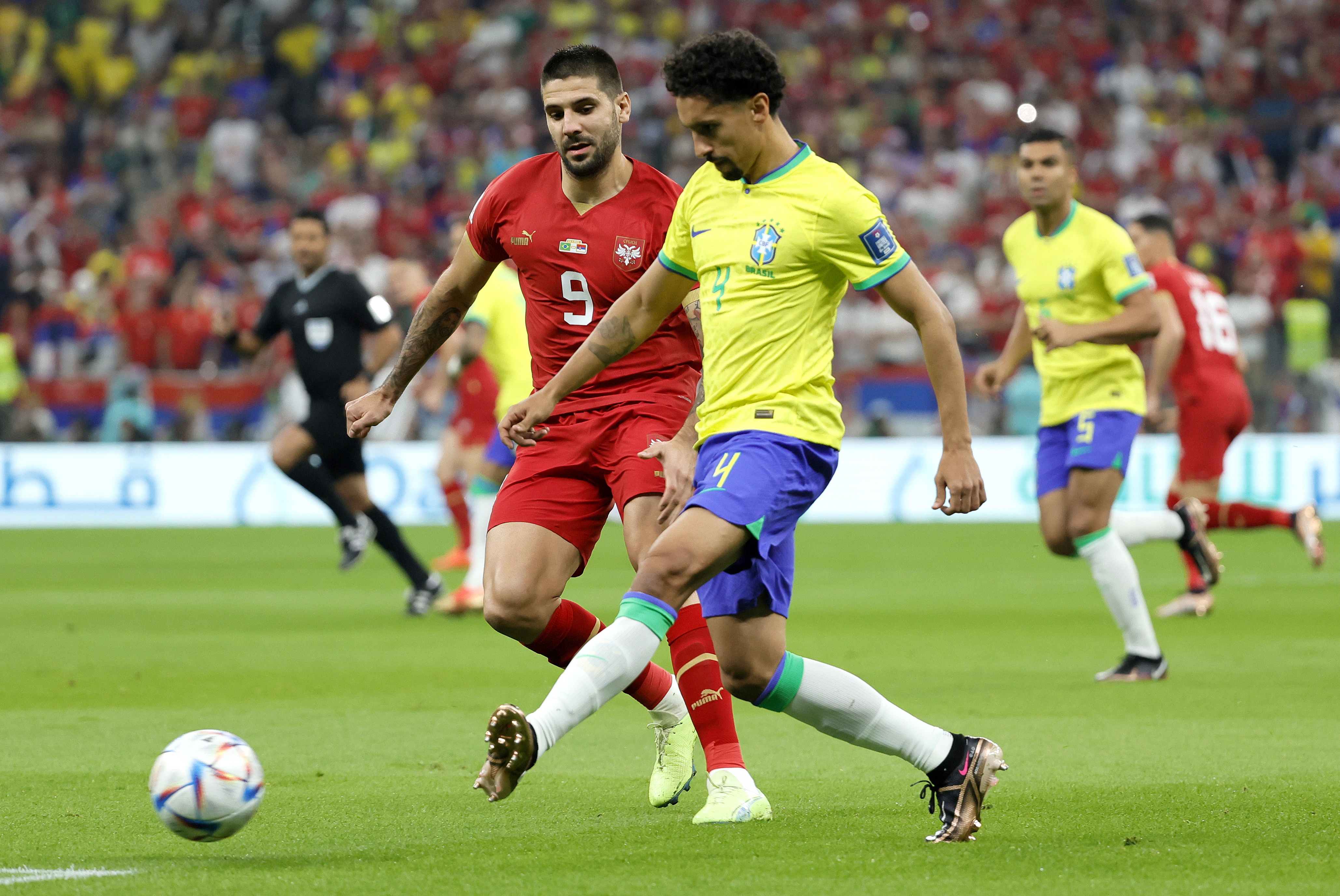 世界杯g组比赛（（外代二线）卡塔尔世界杯-G组：巴西战胜塞尔维亚）