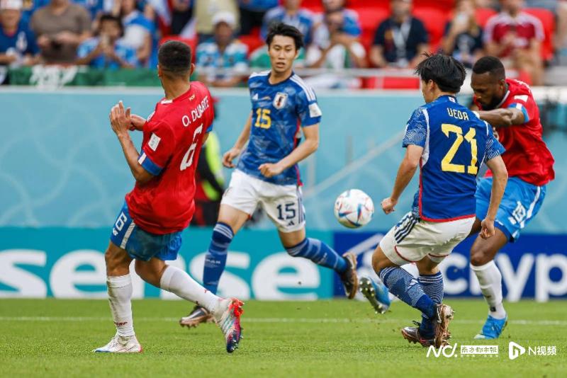 日本队1球不敌哥斯达黎加，“死亡之组”出线形势扑朔迷离