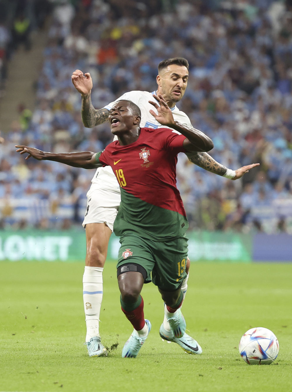 葡萄牙巴西(双双晋级！葡萄牙“复仇”，2-0击败乌拉圭，巴西1:0瑞士！进球大