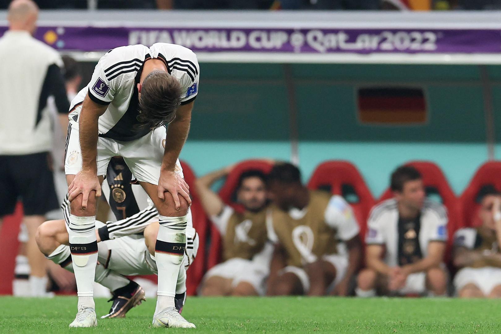 连续两届世界杯小组赛出局 德国媒体：现在我们只是足球侏儒