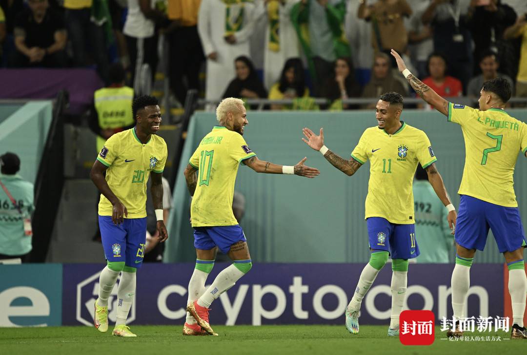02年世界杯巴西晋级（内马尔复出点射破门 巴西4：1击败韩国晋级八强）