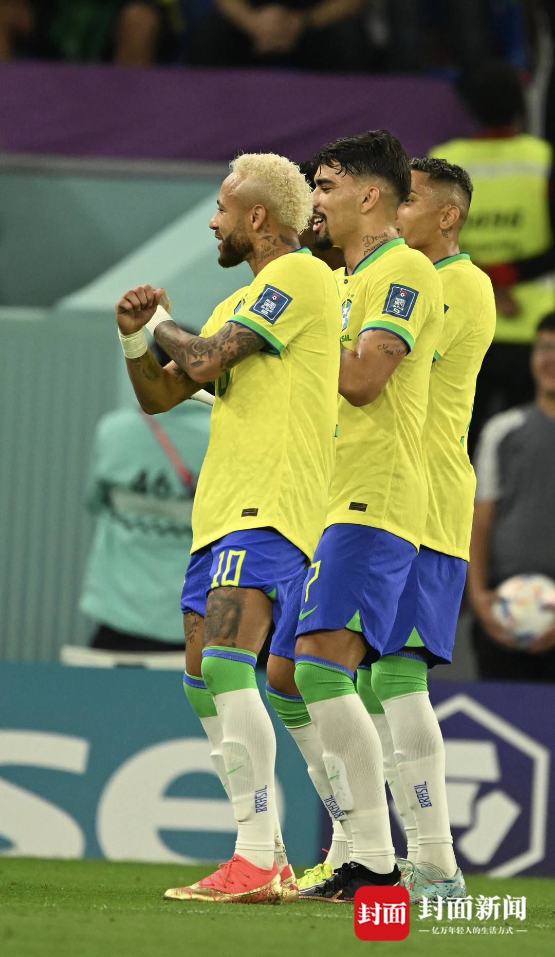 世界杯中国队对巴西队比分(内马尔复出点射破门 巴西4:1击败韩国晋级八强)