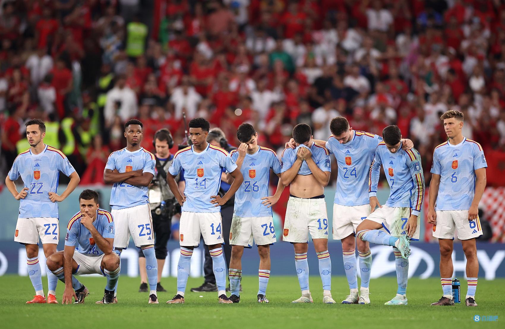 西班牙俄罗斯点球大战（5次输了4次，西班牙是世界杯历史点球大战输球最多的球队）-趣拿体育