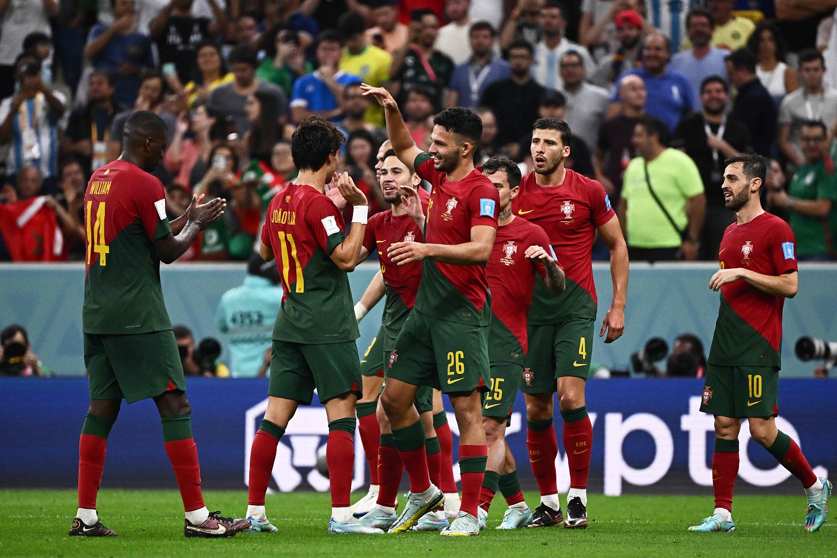 时隔16年！葡萄牙队史第三次晋级世界杯8强