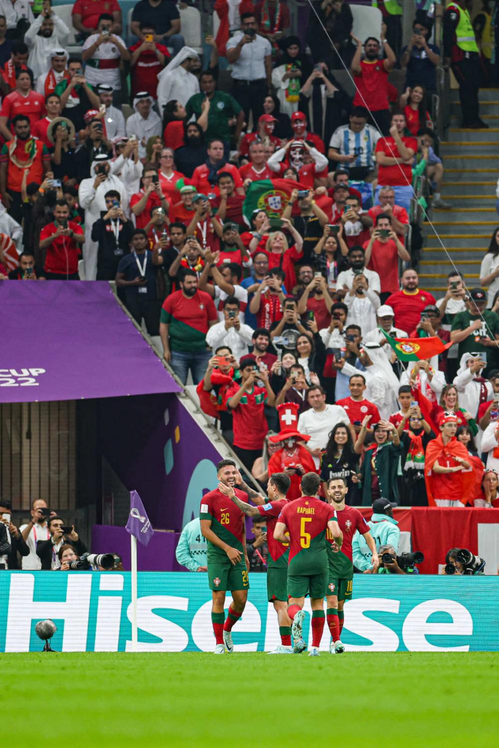体彩·竞彩世界杯战报｜21岁小将拉莫斯帽子戏法，葡萄牙6:1大胜瑞士