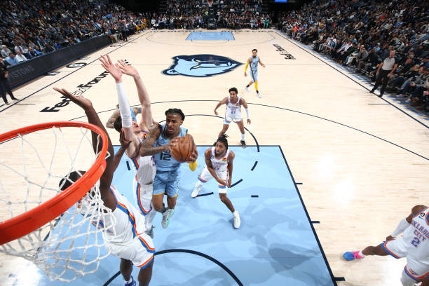 nba雷霆vs灰熊（莫蘭特26+13+11，灰熊21分大勝雷霆）