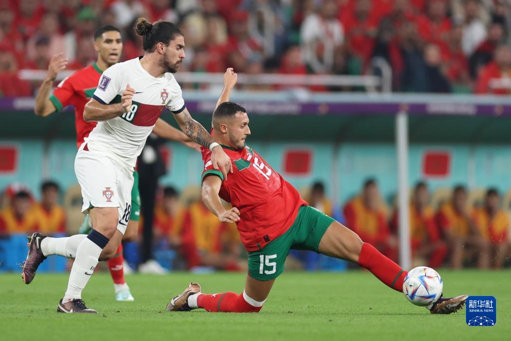 四分之一决赛：摩洛哥胜葡萄牙