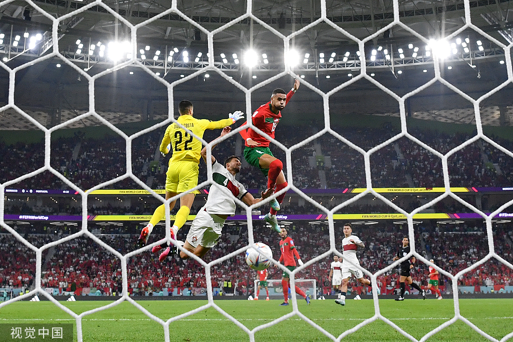 葡萄牙vs摩洛哥（射手卡｜“北非雄狮”摩洛哥1-0淘汰葡萄牙，创历史进四强）