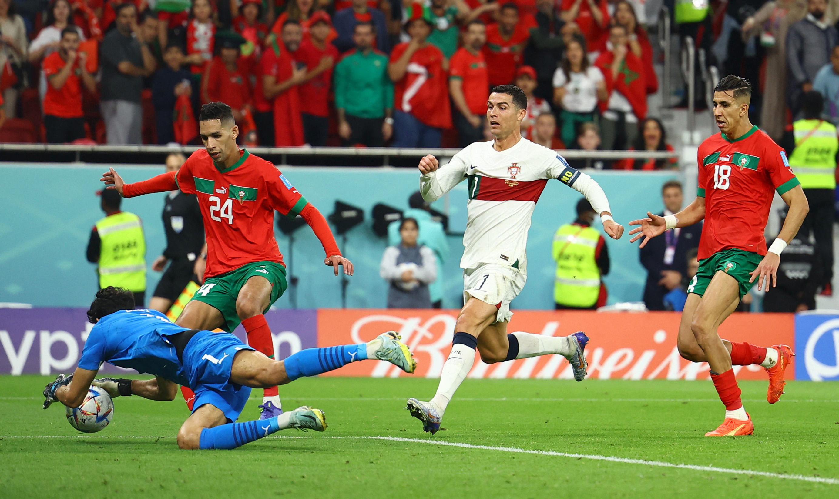 世界杯第四场比了吗（四强产生！摩洛哥淘汰葡萄牙，法国战胜英格兰）