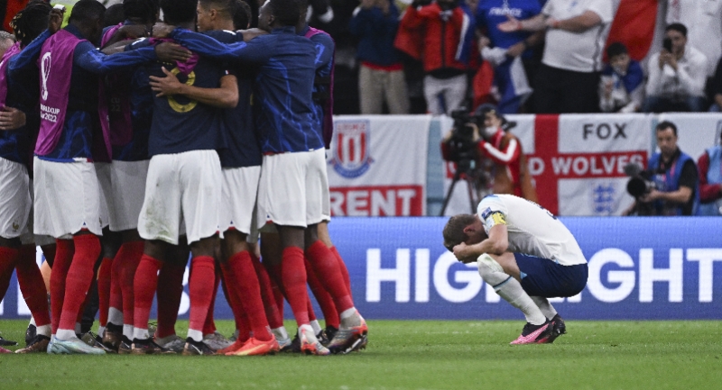 英格兰又失点球1比2负法国，裁判争议再次成为赛后话题