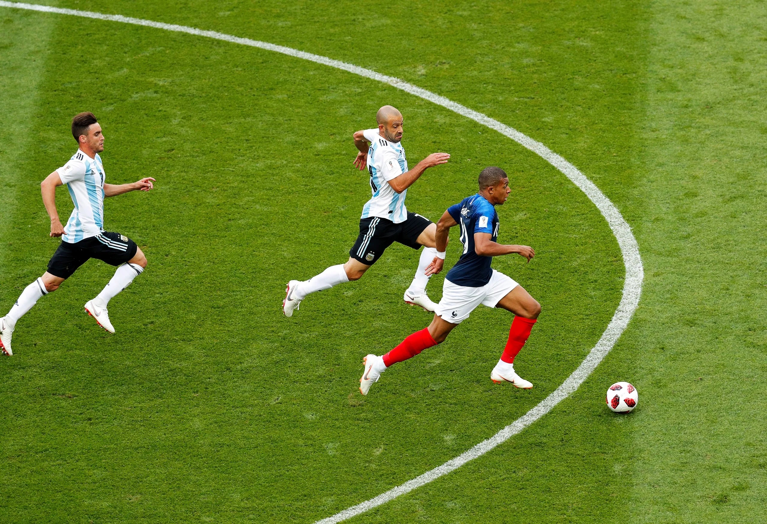 进球大战！重温4年前世界杯阿根廷3:4法国经典对决