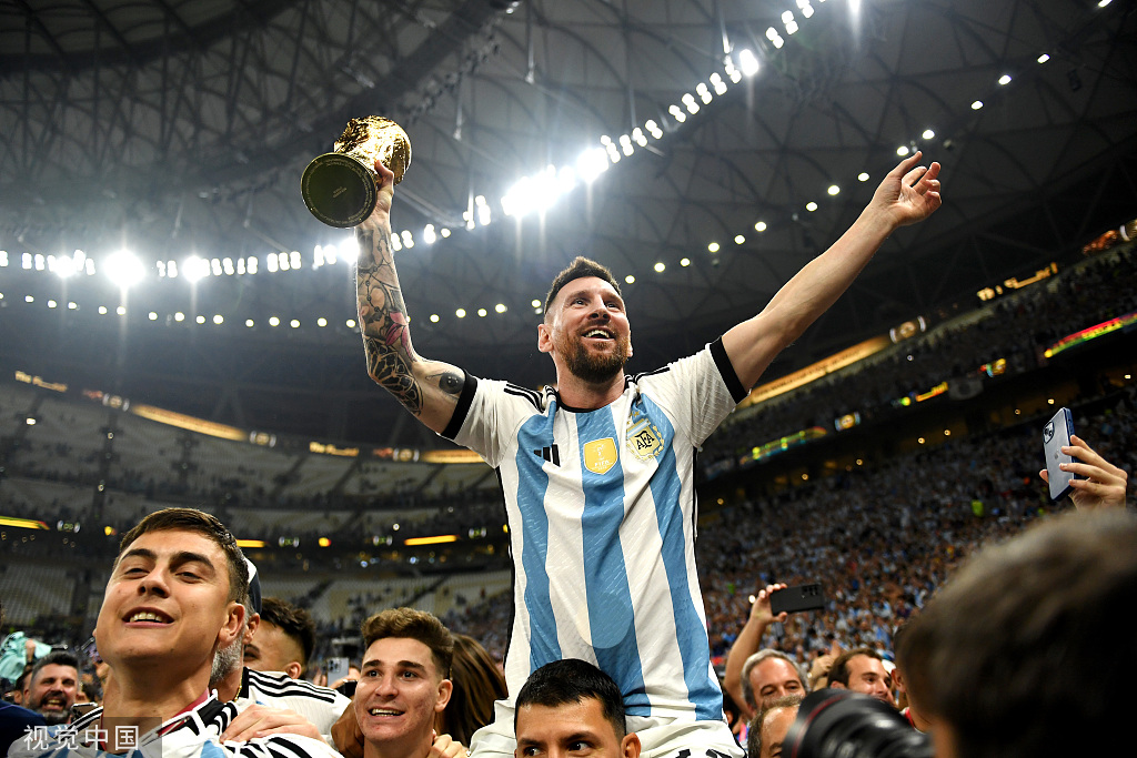 阿根廷点球大战击败法国 第三次获得世界杯冠军