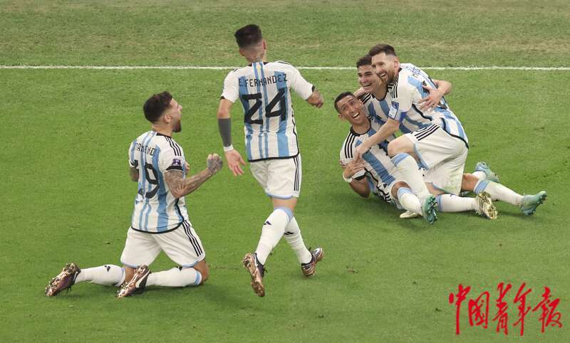 多图回顾世界杯决赛：梅西率阿根廷队夺冠