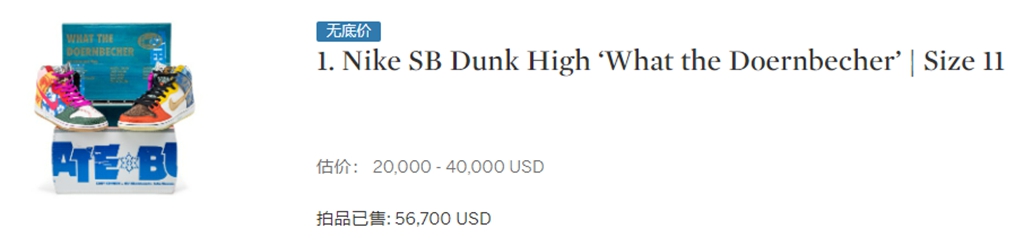 最贵的篮球鞋多少钱（苏富比「球鞋拍卖」成交价出炉！天价 MAG 无缘前十！最贵一双果然是 ……）