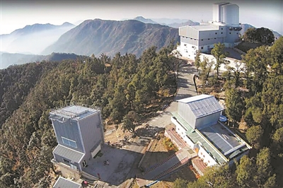 世界最大液体镜面望远镜开始在喜马拉雅山上仰望星空