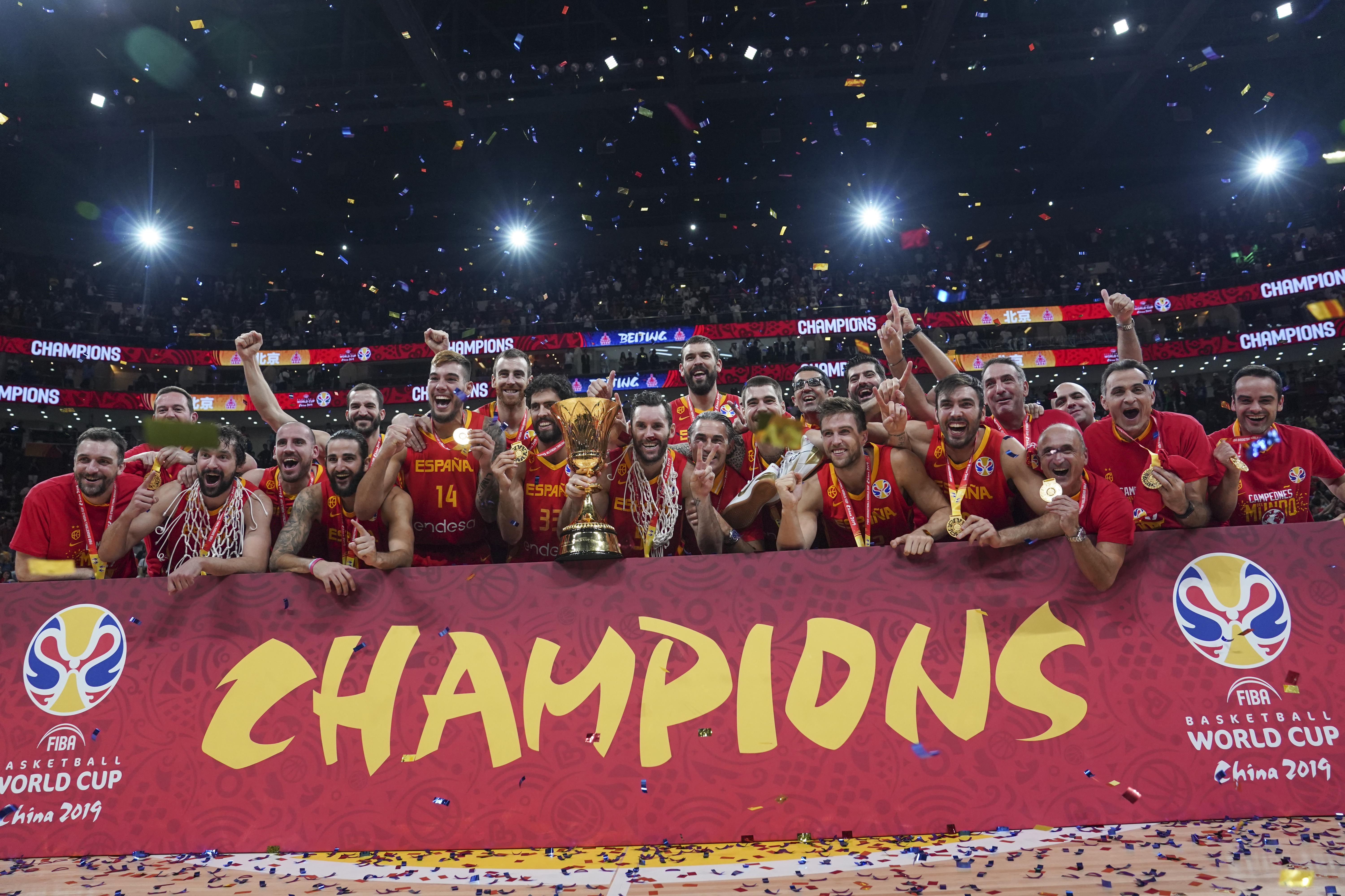 2019男篮世界杯西班牙（（体育·年终稿）（9）新华社体育部评出2022年国际体育十大新闻之九：西班牙男篮首次登顶世界第一）