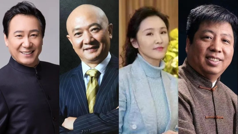 李总(赵卫国扮演)的老婆圆圆和她的老同学周浪浪(周锦堂扮演),钟点工