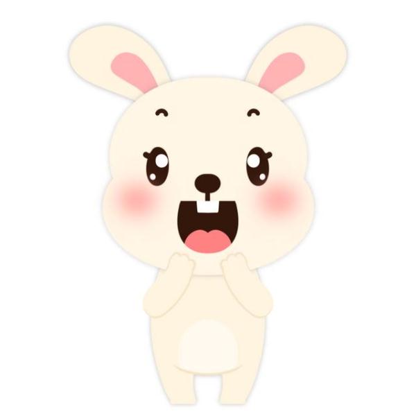 比如这样的各式各样的卡通兔形象也在电视机里看到过在家里亲自养过