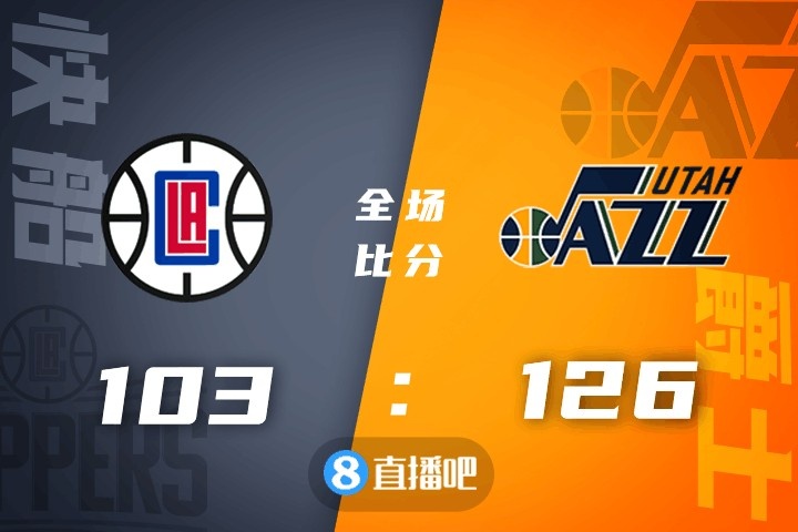 快船對(duì)陣爵士勝負(fù)預(yù)測(cè)（馬爾卡寧34+12 卡椒缺戰(zhàn) 鮑威爾30分 爵士輕取快船）