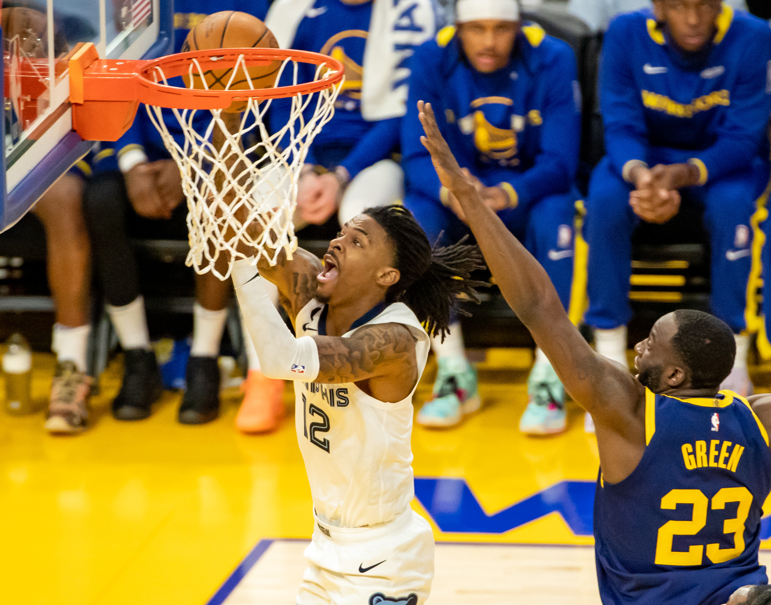 nba灰熊vs勇士（（体育）篮球-NBA常规赛：勇士胜灰熊）