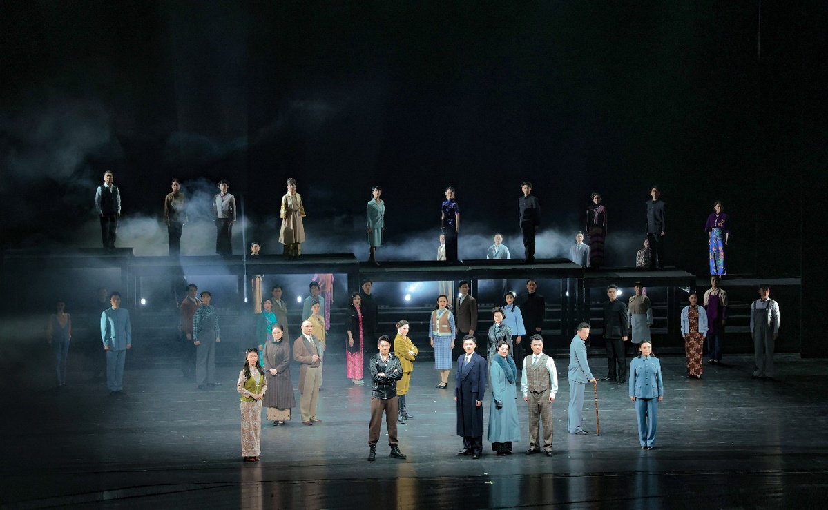 谍战风云,青春再现,越剧舞台剧《伪装者》在杭州首演